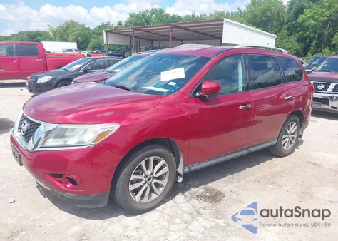 2015 Nissan Pathfinder S from USA, damaged, VIN 5N1AR2MNXFC696753